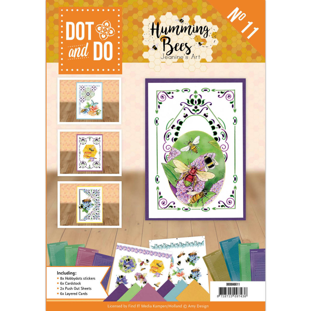 Dot and Do Book 11- Jeanine's Art - Humming bees Dot and Do Book 11- Jeanine's Art - Humming bees