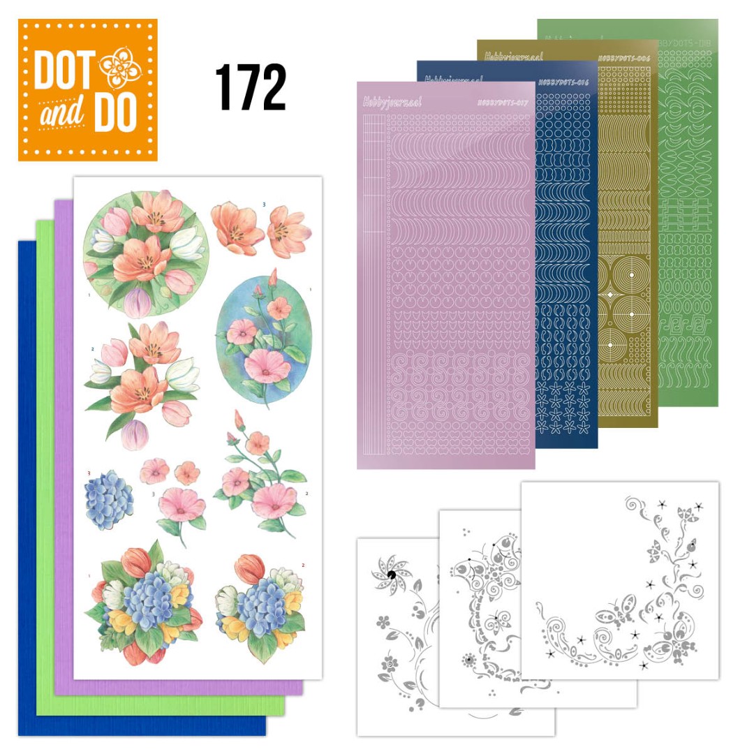 Dot and Do 172 - Jeanine's Art - Aquarel Tulpen en meer Dot and Do 172 - Jeanine's Art - Aquarel Tulpen en meer