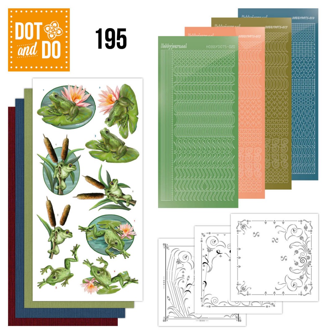 Nr. 195 Dot and Do Friendly Frogs by Amy Design Nr. 195 Dot and Do Friendly Frogs by Amy Design