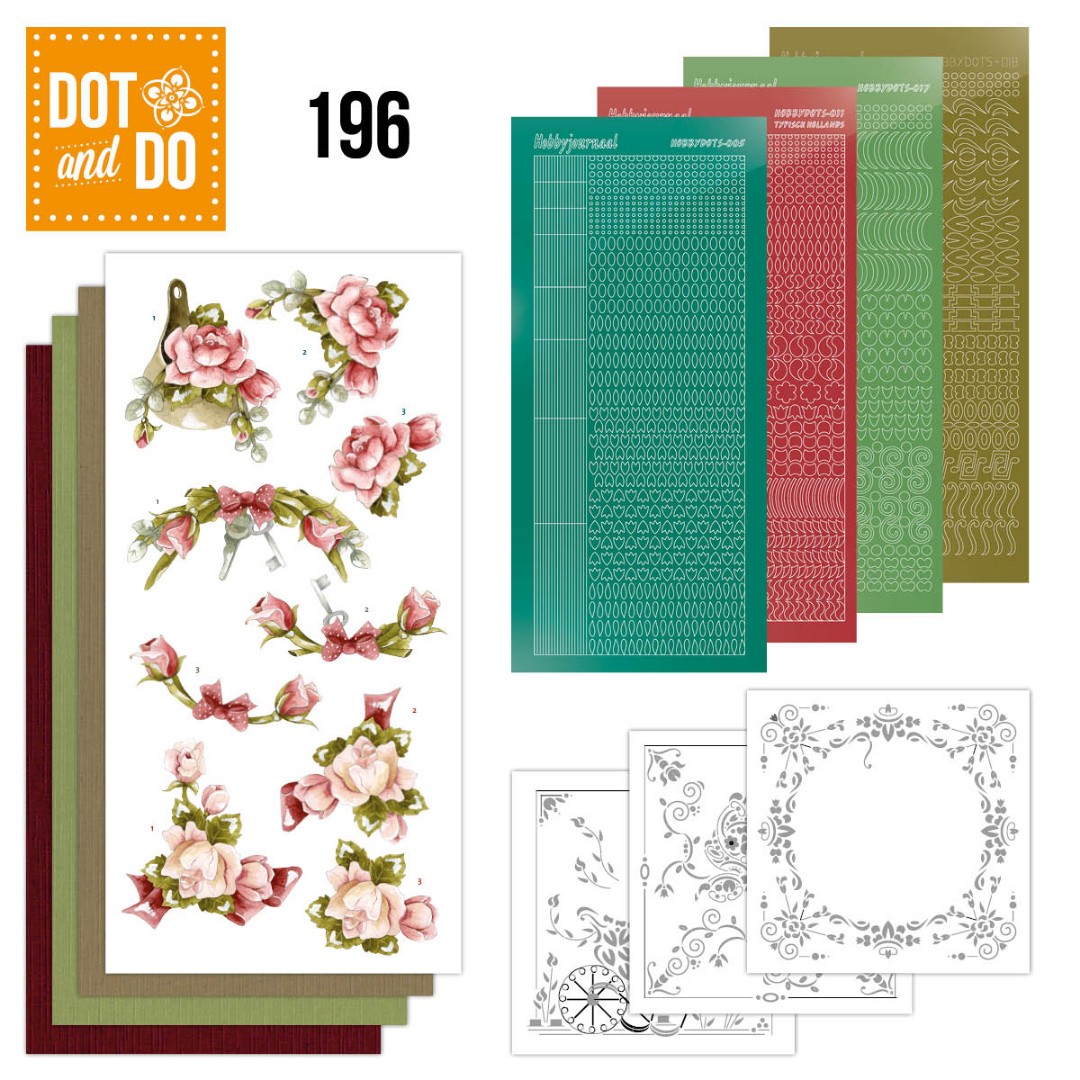 Nr. 196 Dot and Do Romantic Roses with Precious Marieke Nr. 196 Dot and Do Romantic Roses with Precious Marieke