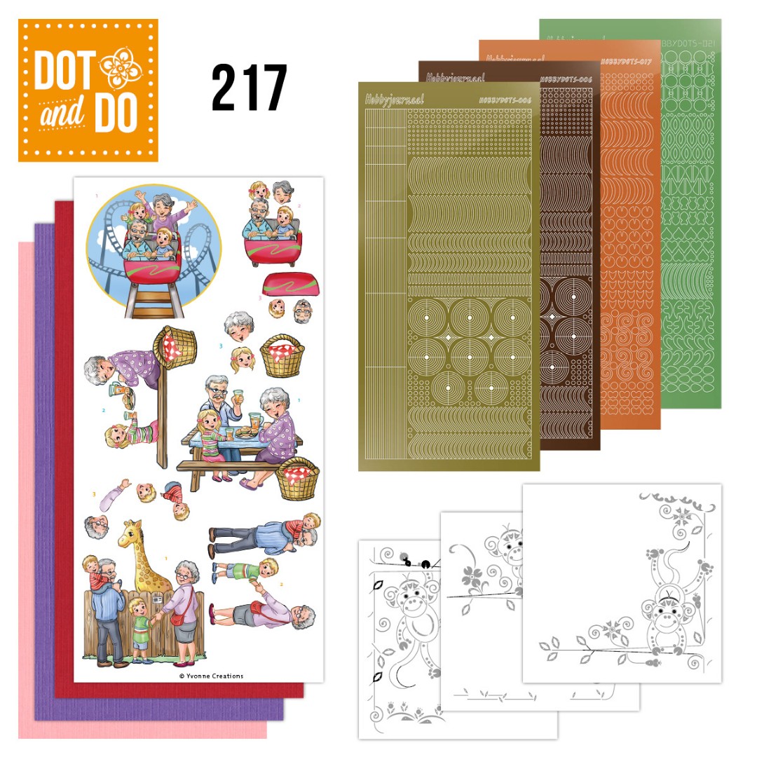 Dot and Do 217 - Yvonne Creations - A Funky Day Out - Zoo Dot and Do 217 - Yvonne Creations - A Funky Day Out - Zoo