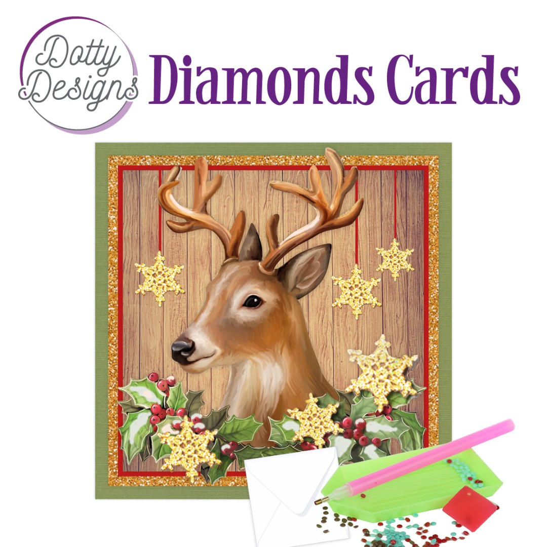 Dotty Designs Diamond Cards - Deer Dotty Designs Diamond Cards - Deer