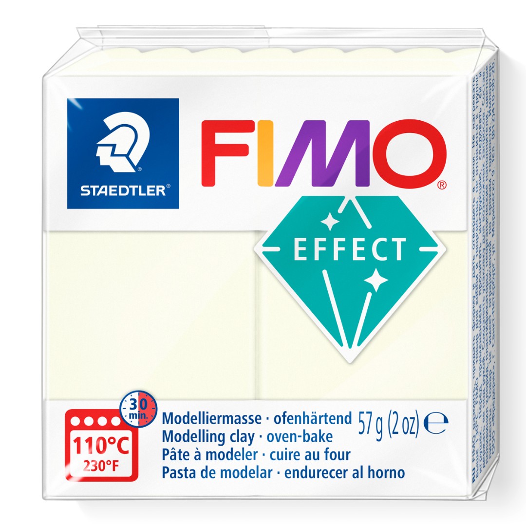Fimo effect boetseerklei 56 g nachtlichtend Fimo effect boetseerklei 56 g nachtlichtend