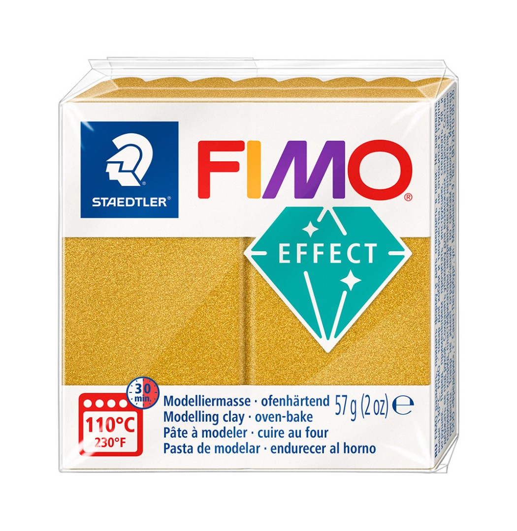 Fimo effect metallic 57g goud Fimo effect metallic 57g goud