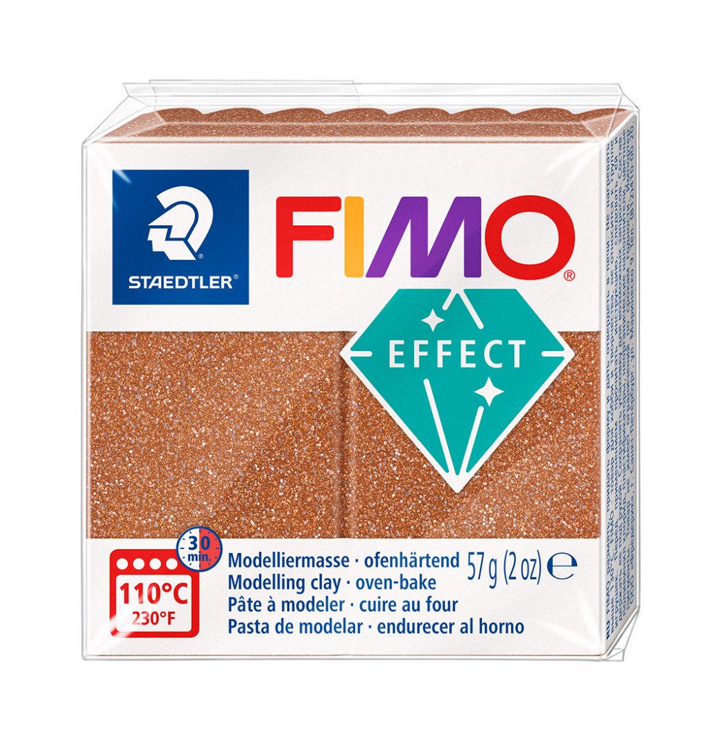 Fimo effect glitter 57g rose gold Fimo effect glitter 57g rose gold