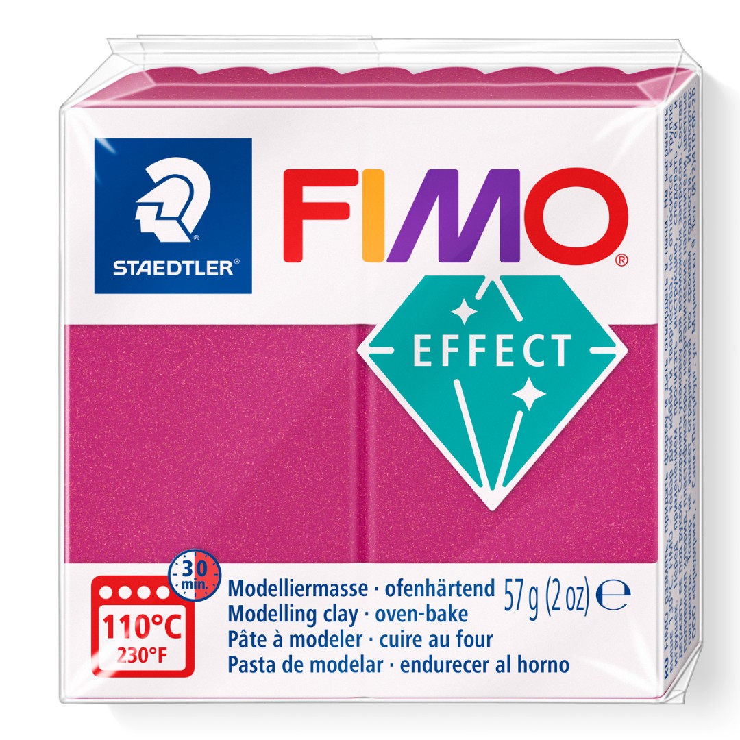 Fimo effect stone 57 g bordeaux Fimo effect stone 57 g bordeaux