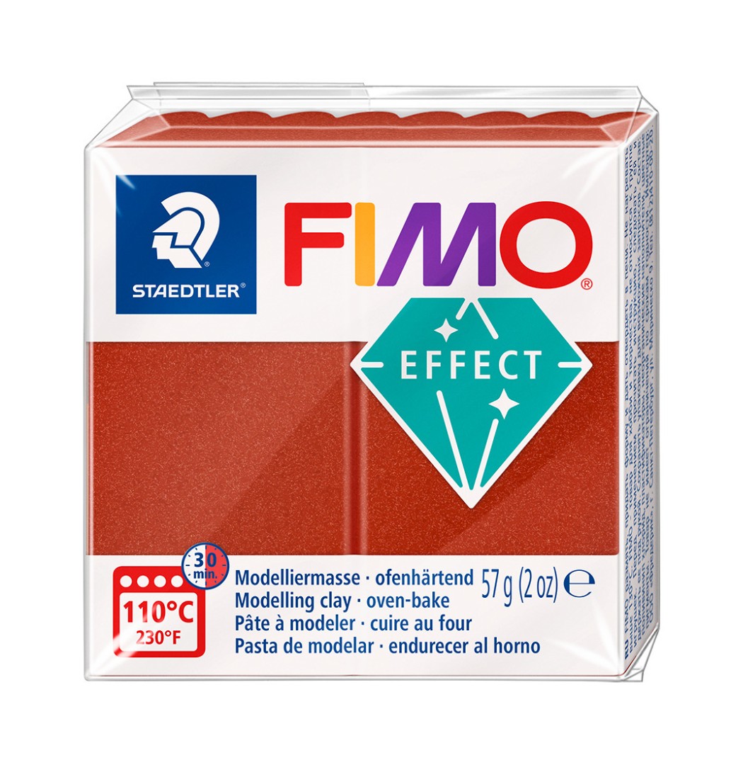 Fimo effect metallic 57g koper Fimo effect metallic 57g koper