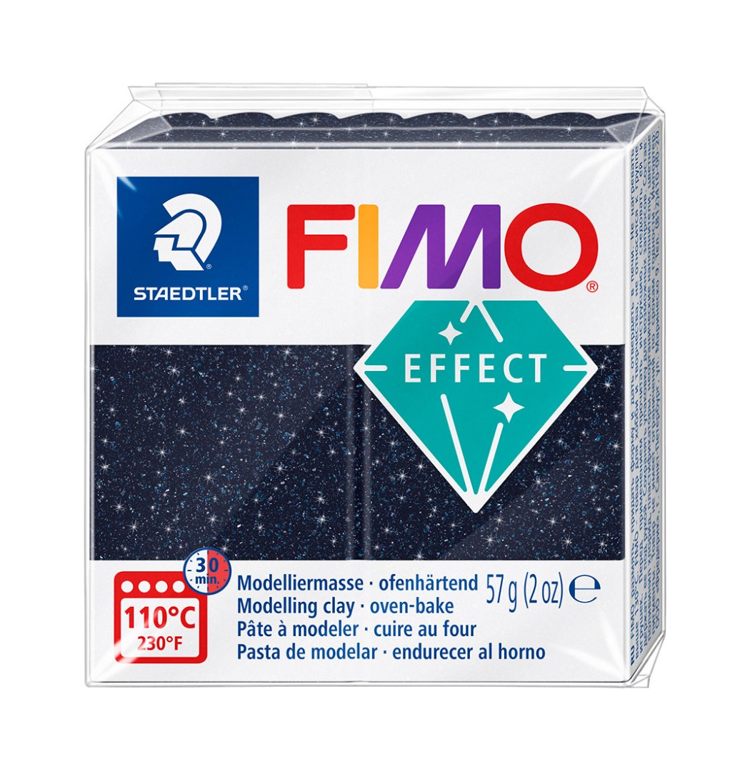 Fimo effect galaxy 57g blauw Fimo effect galaxy 57g blauw