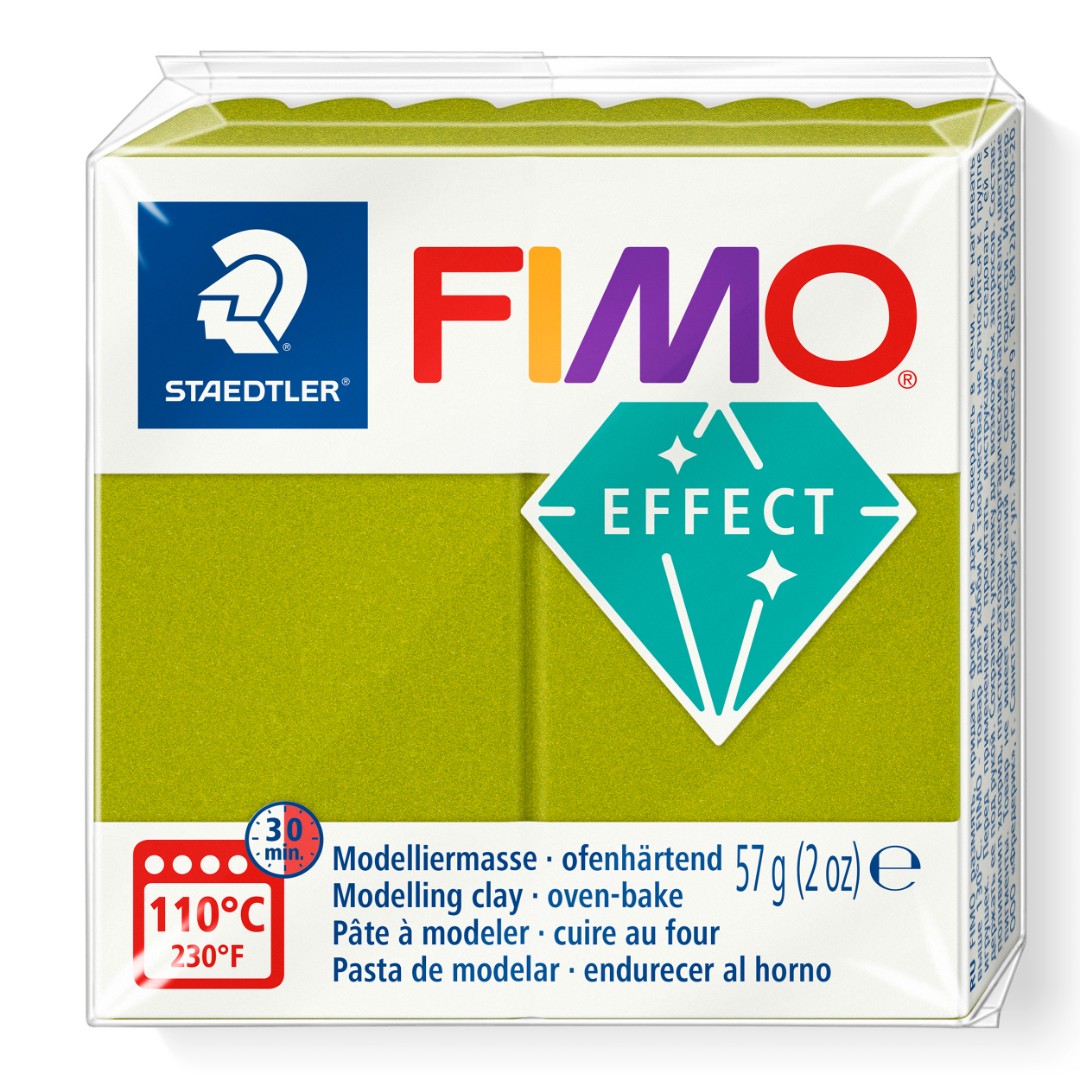 Fimo effect metallic 57 g groen Fimo effect metallic 57 g groen