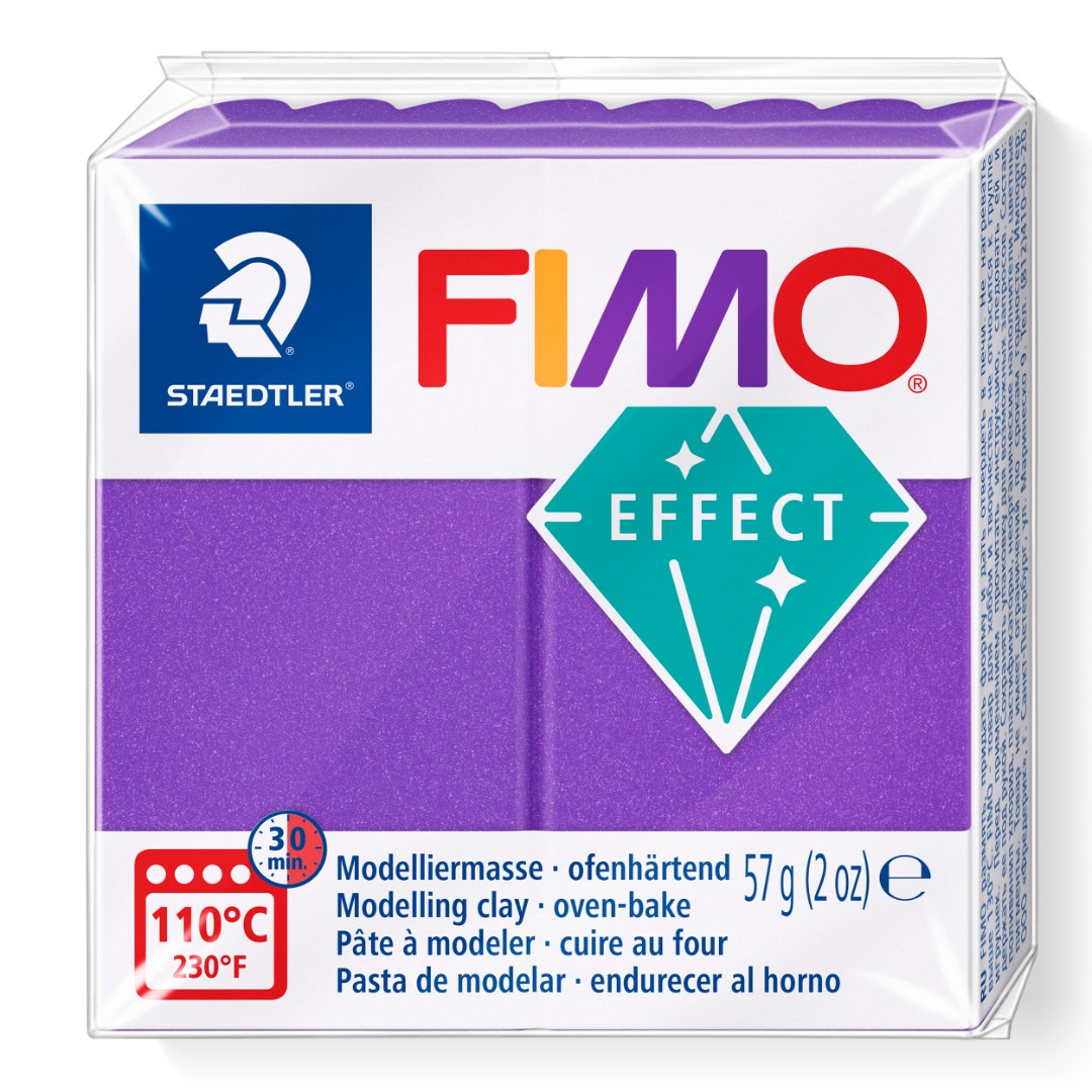 Fimo effect metallic 57 g lila Fimo effect metallic 57 g lila