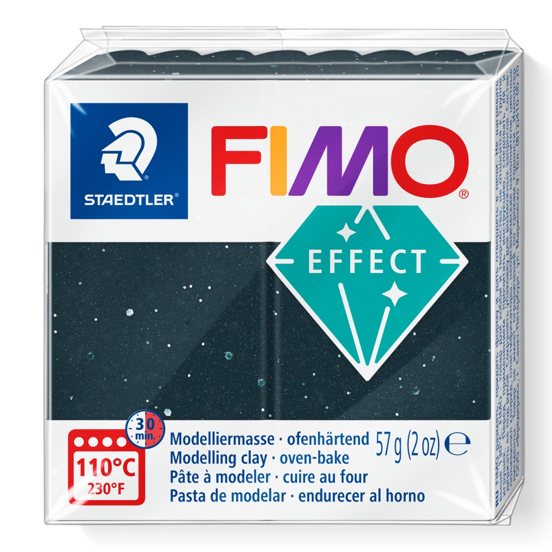 Fimo effect stone 57 g zwart graniet Fimo effect stone 57 g zwart graniet