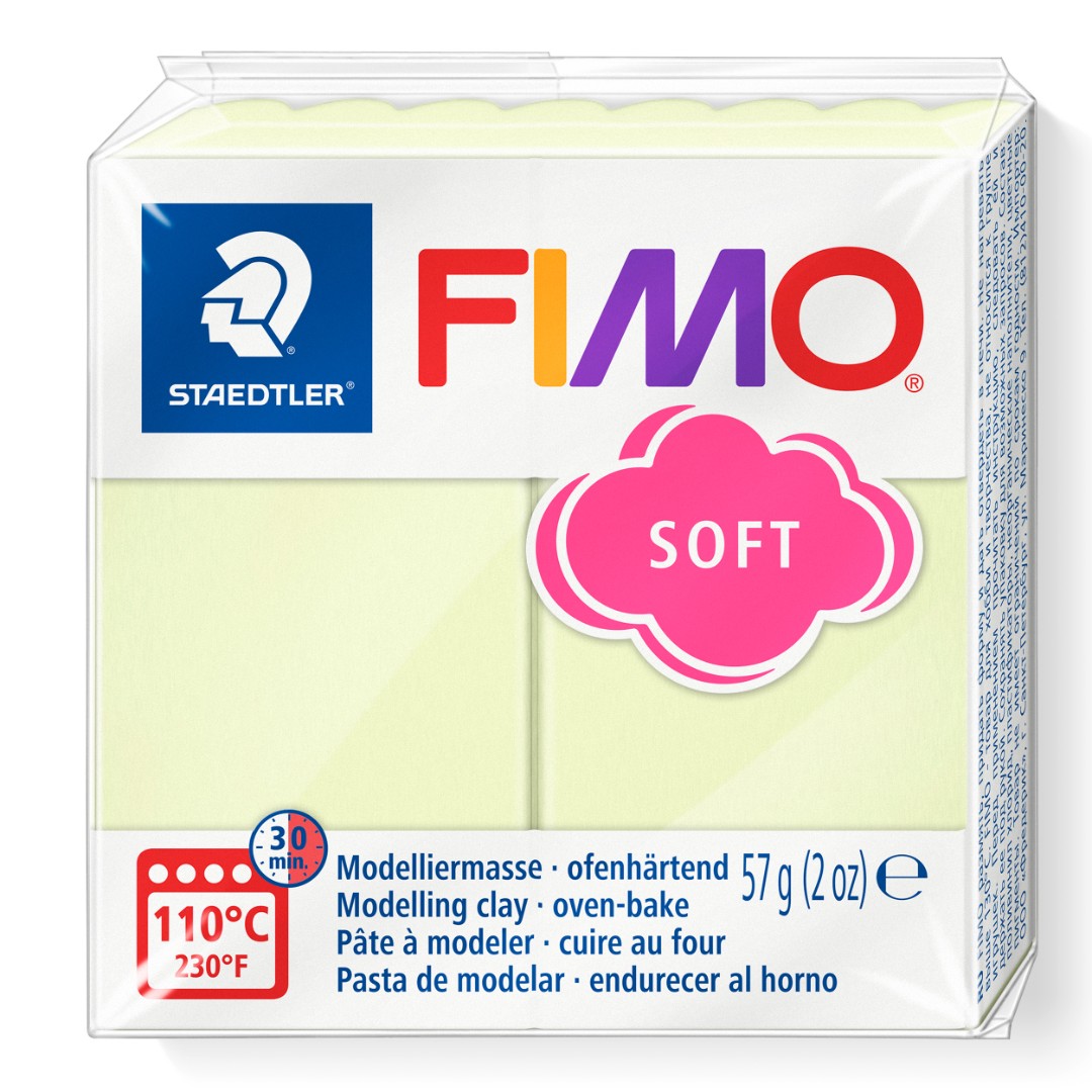 Fimo soft boetseerklei 57 g vanille Fimo soft boetseerklei 57 g vanille