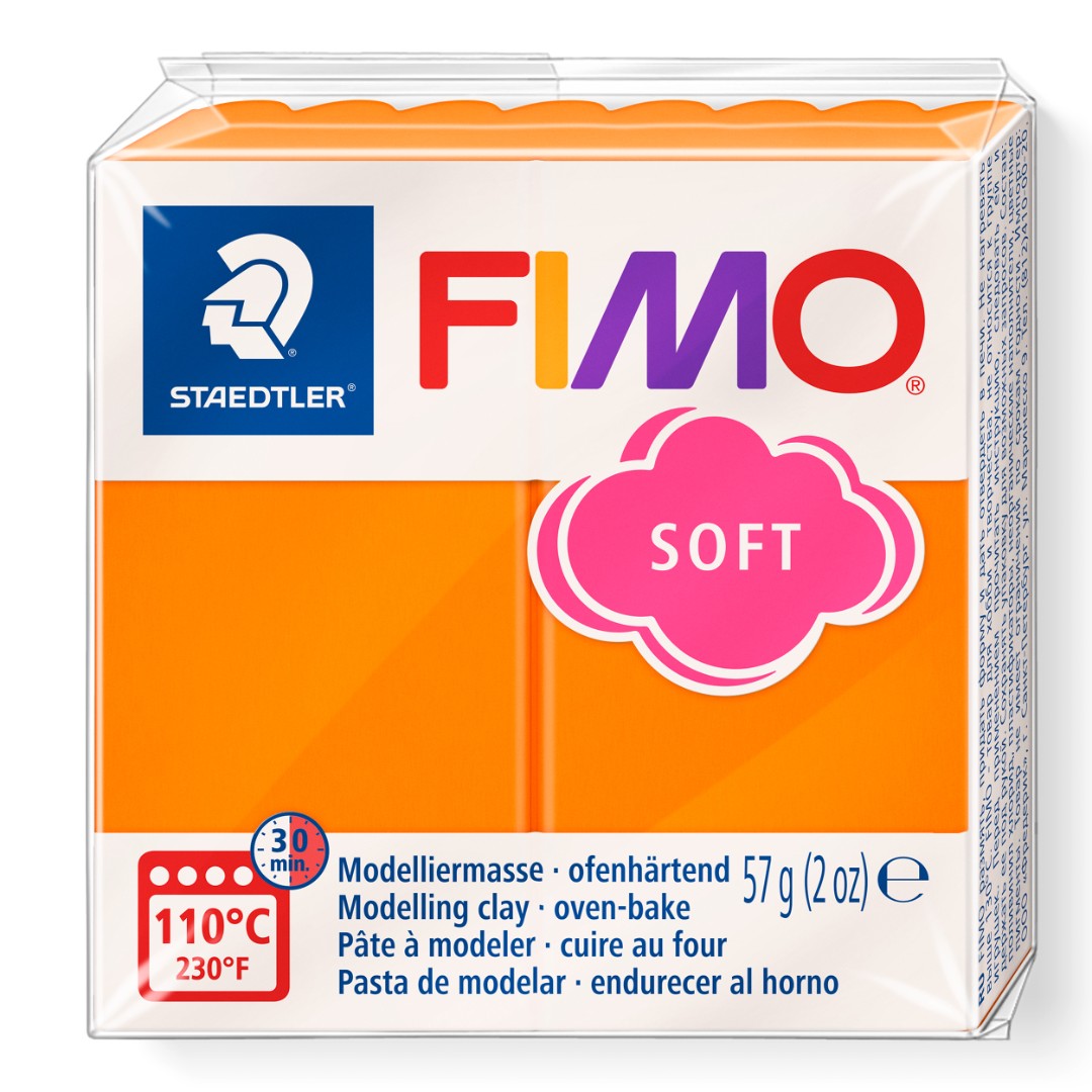 Mod. clay Fimo soft tangerin 56 g Mod. clay Fimo soft tangerin 56 g