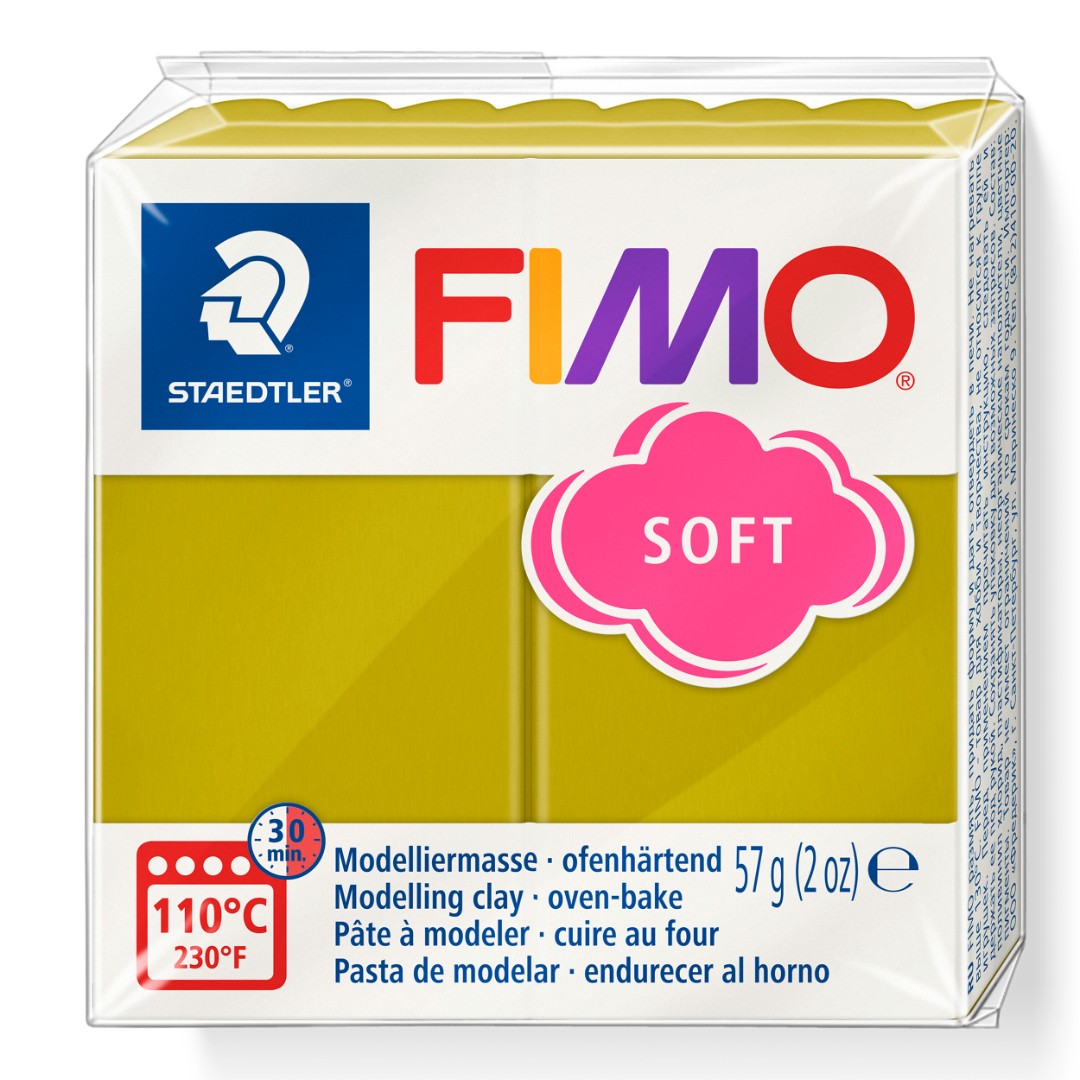 Fimo soft boetseerklei 57 g beach grass Fimo soft boetseerklei 57 g beach grass