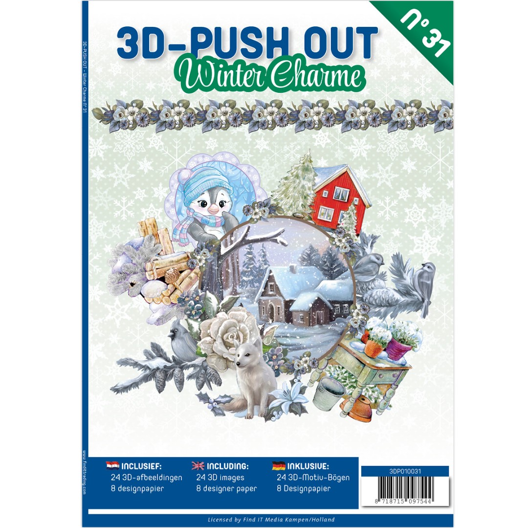 3D Push Out book 31 - Winter Charme 3D Push Out book 31 - Winter Charme