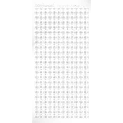 Hobbydots sticker Sparkle 01 Adhesive White Hobbydots sticker Sparkle 01 Adhesive White