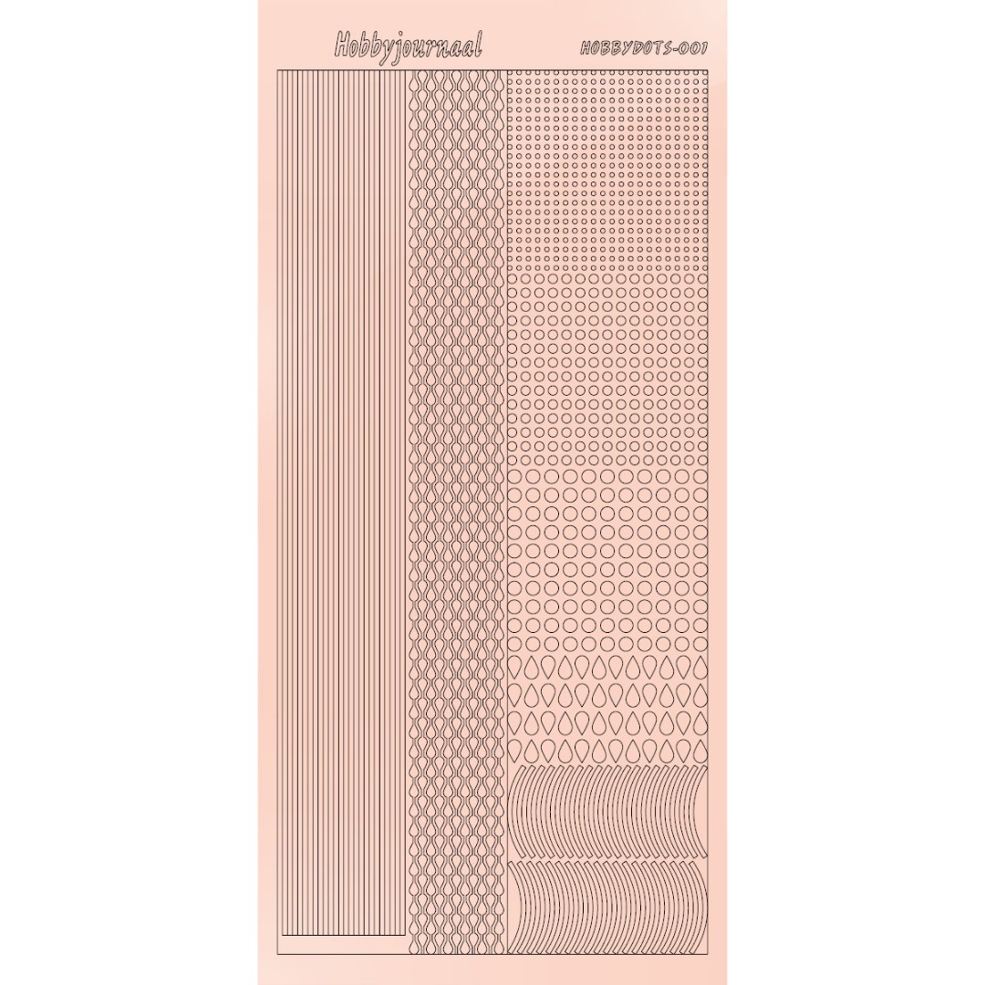 Hobbydots sticker 01 - Mirror Skin