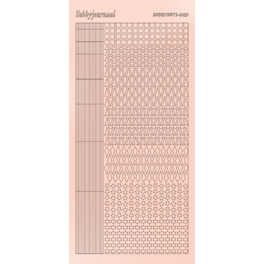 Hobbydots sticker 09 - Mirror Skin