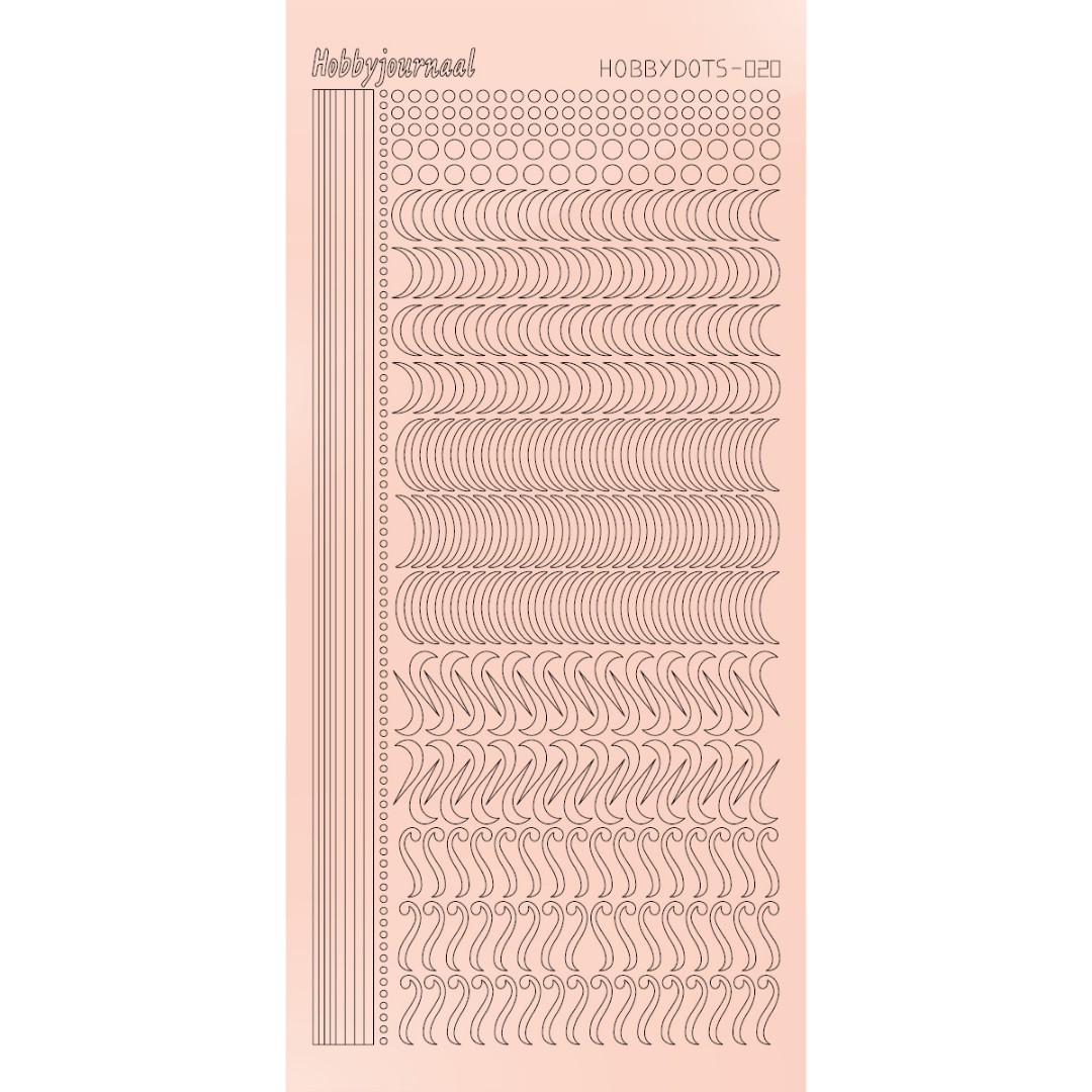 Hobbydots sticker 20 - Mirror Skin Hobbydots sticker 20 - Mirror Skin