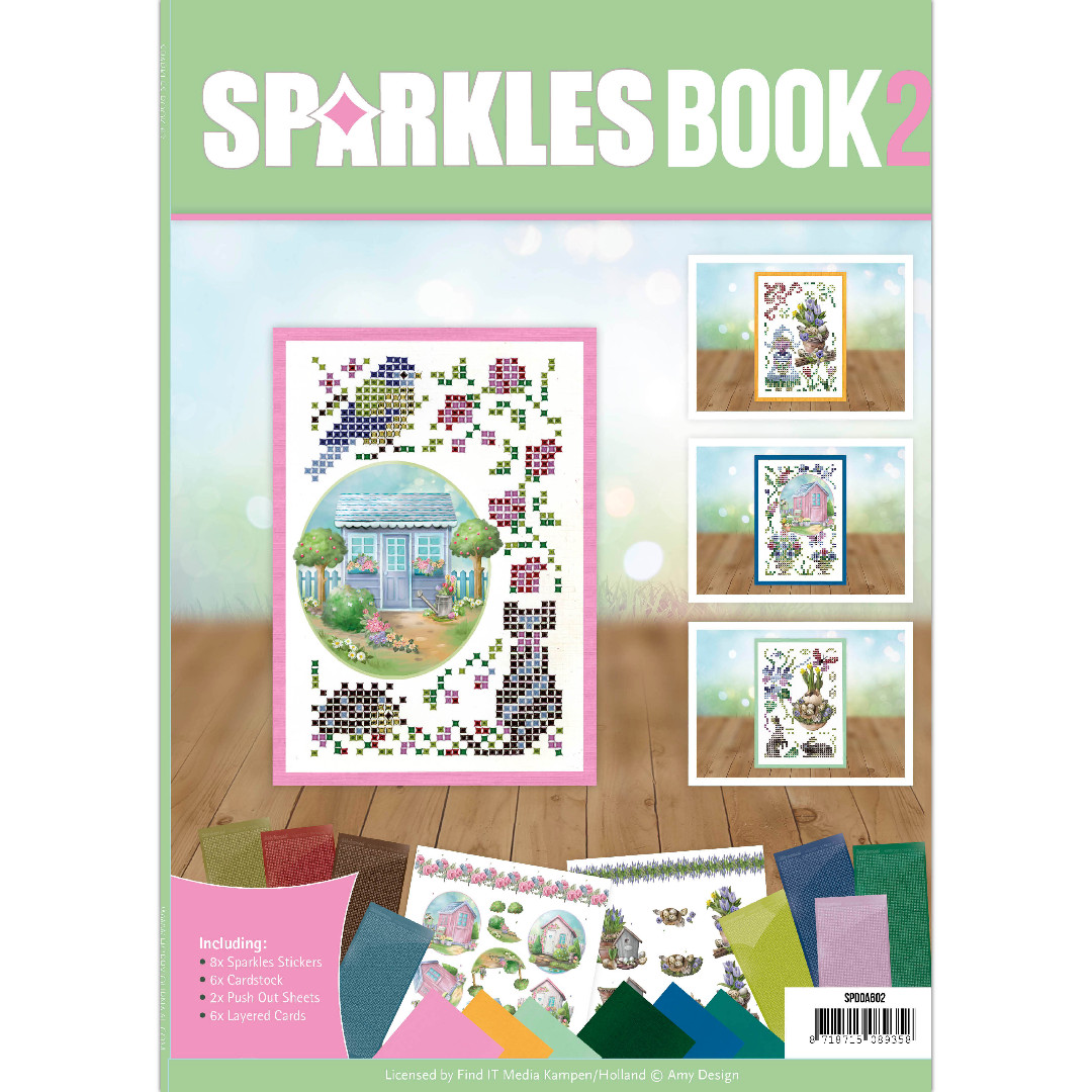 Nr. 2 Spring Sparkles Book A6 Nr. 2 Spring Sparkles Book A6