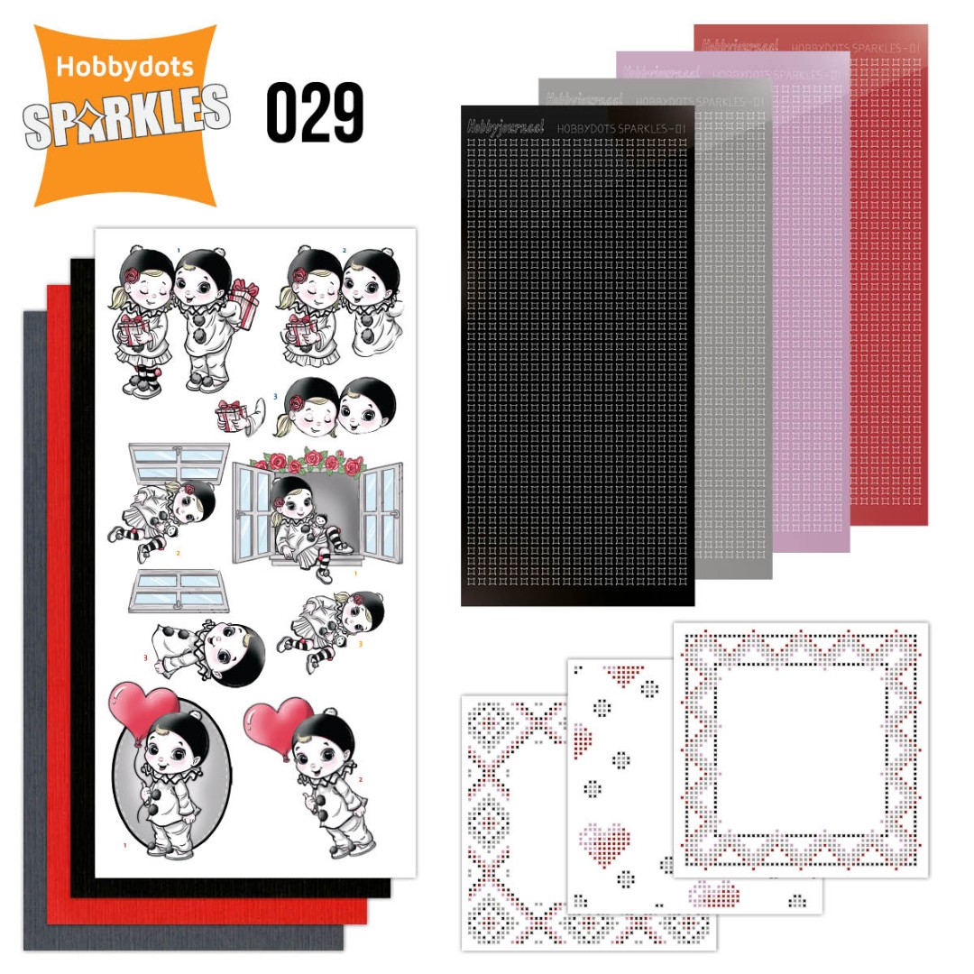 Nr. 29 Sparkles Set Petit Pierrot by Yvonne Creations Nr. 29 Sparkles Set Petit Pierrot by Yvonne Creations