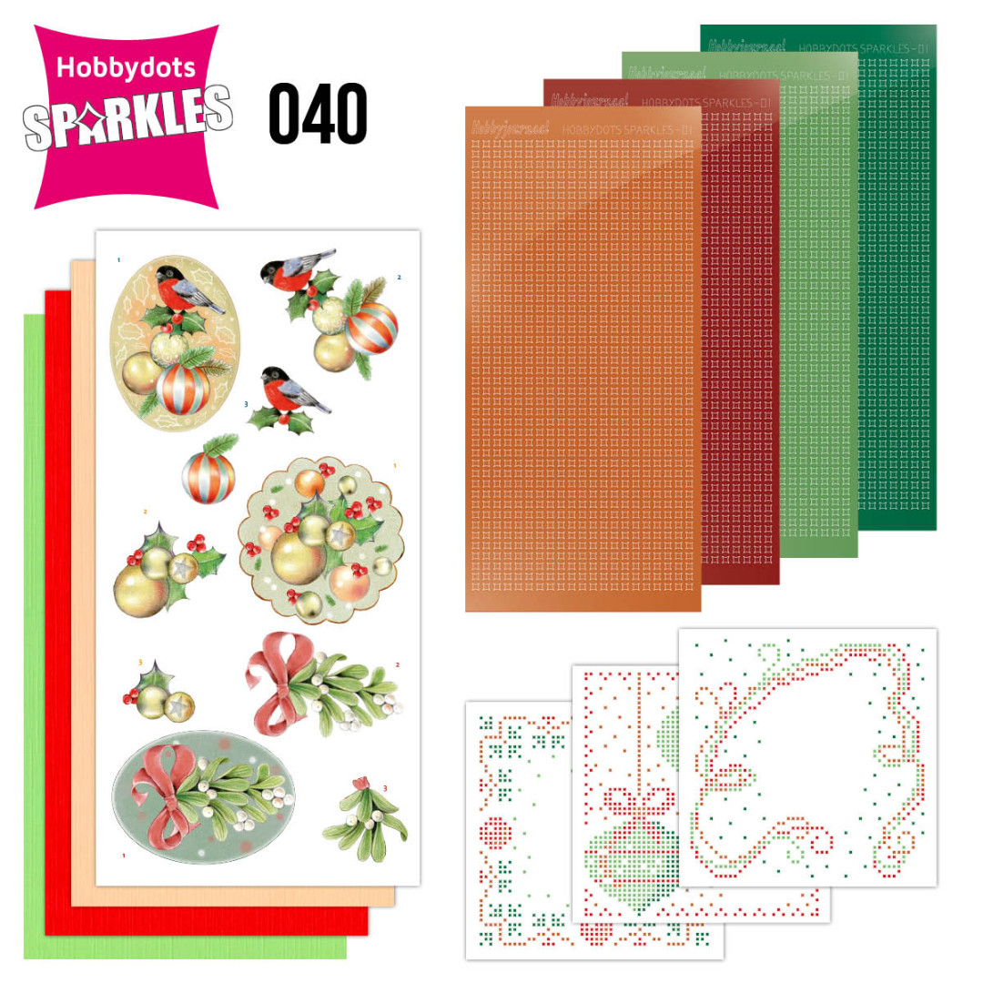 Nr. 40 Sparkles Set Mistletoe Christmas Flowers by Jeanine's Art Nr. 40 Sparkles Set Mistletoe Christmas Flowers by Jeanine's Art
