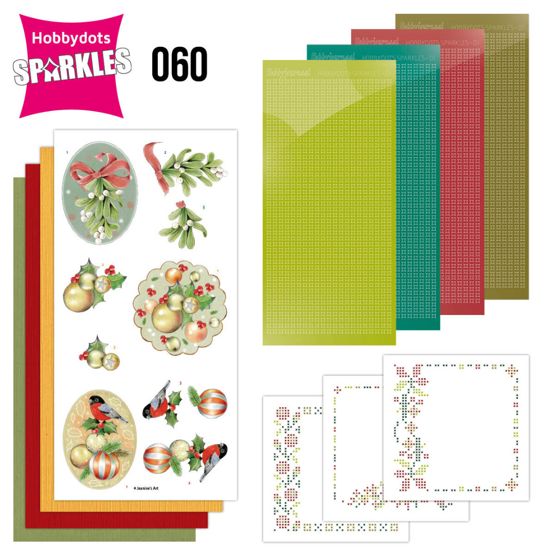 Sparkles Set 60 - Jeanine's Art - Christmas Baubles Sparkles Set 60 - Jeanine's Art - Christmas Baubles