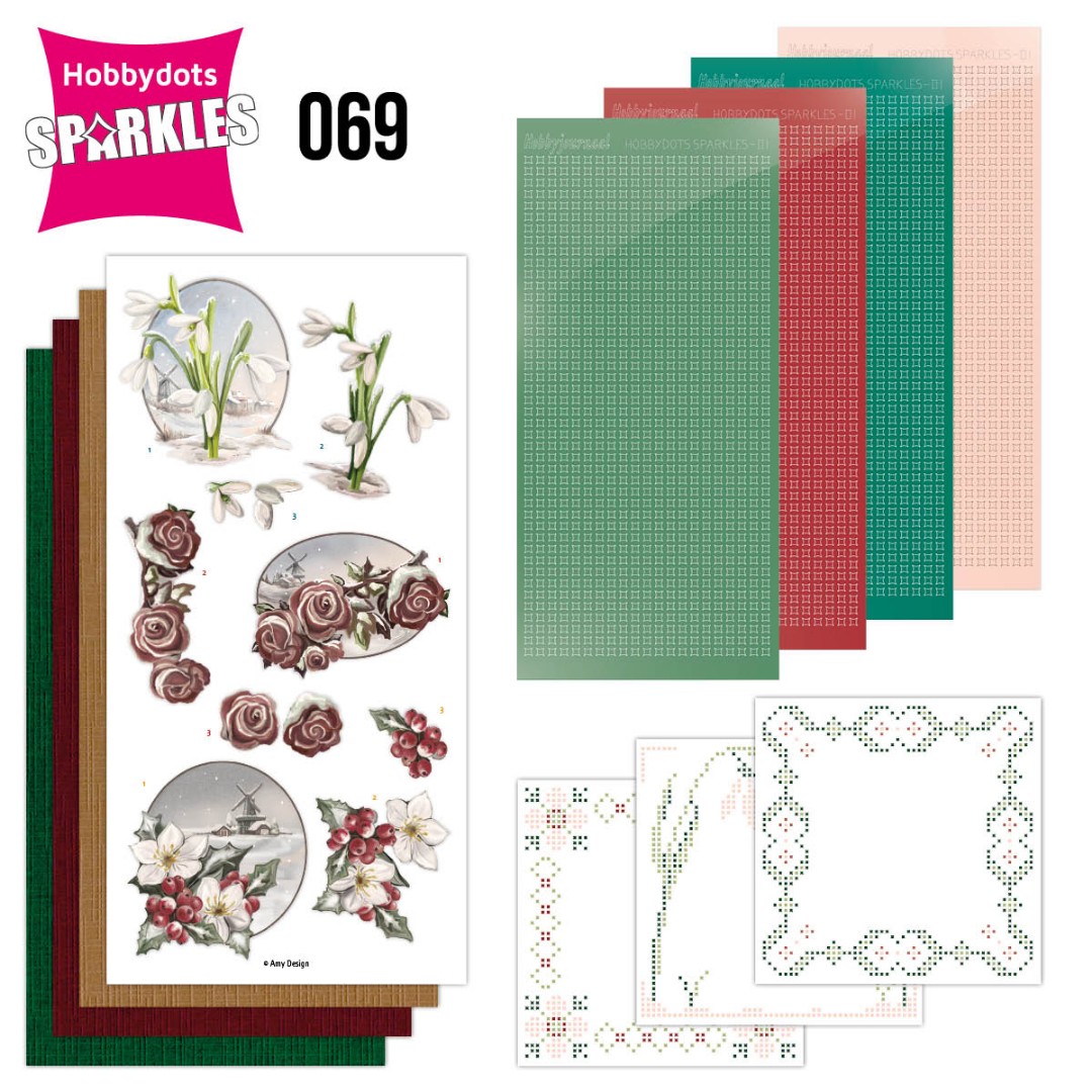 Sparkles Set 69 - Amy Design - Winter Flowers Sparkles Set 69 - Amy Design - Winter Flowers