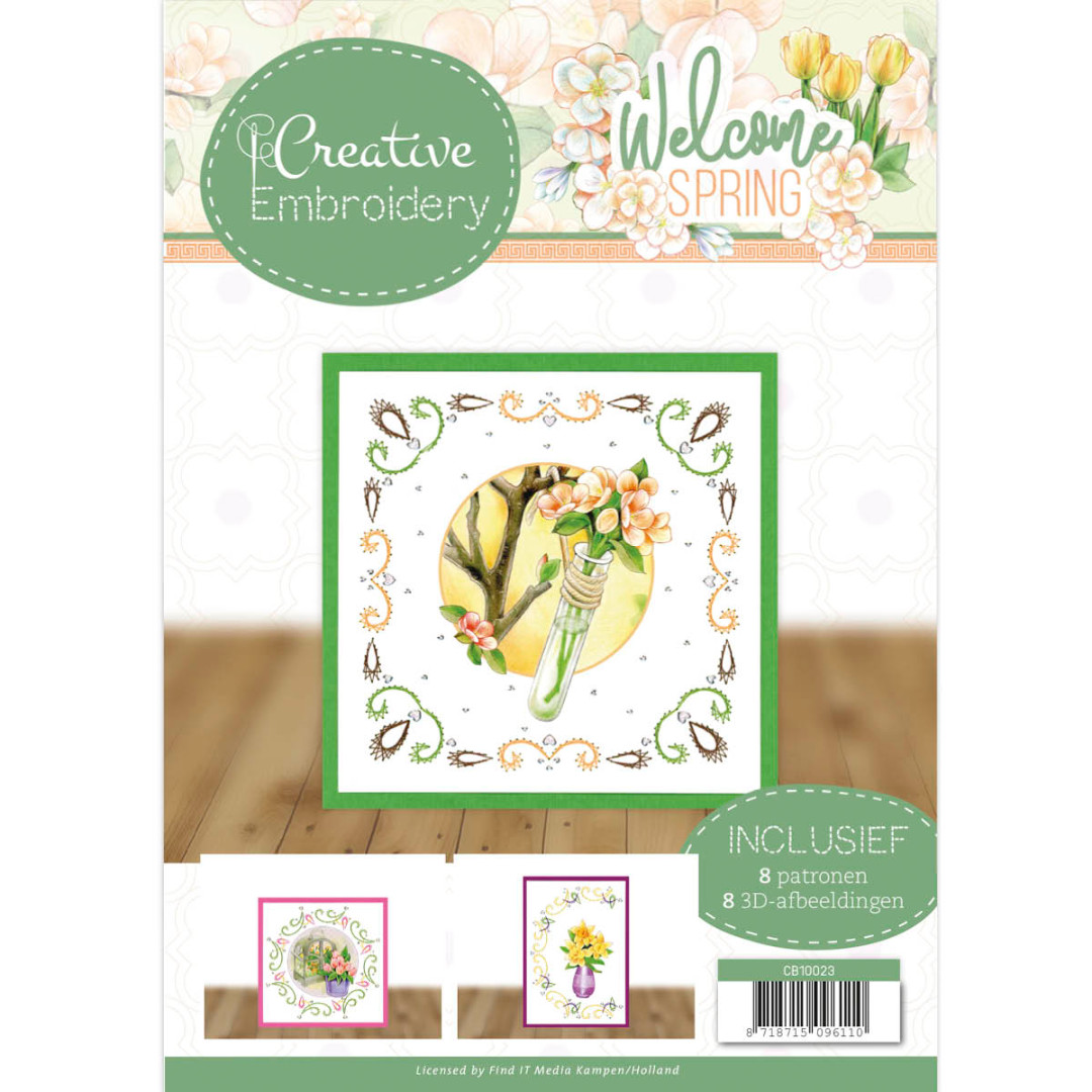 Creative Embroidery 22 - Jeanine's Art - Welcome Spring Creative Embroidery 22 - Jeanine's Art - Welcome Spring