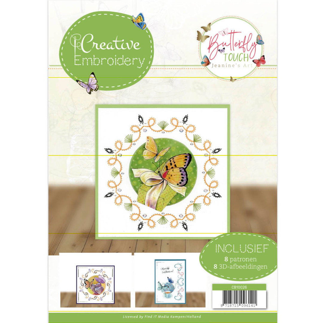 Creative Embroidery 26 - Jeanine's Art - Butterfly Touch Creative Embroidery 26 - Jeanine's Art - Butterfly Touch