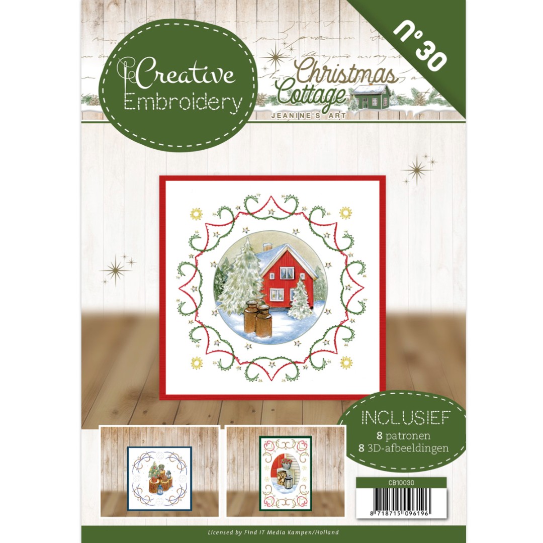 Creative Embroidery 30 - Jeanine's Art - Christmas Cottage Creative Embroidery 30 - Jeanine's Art - Christmas Cottage