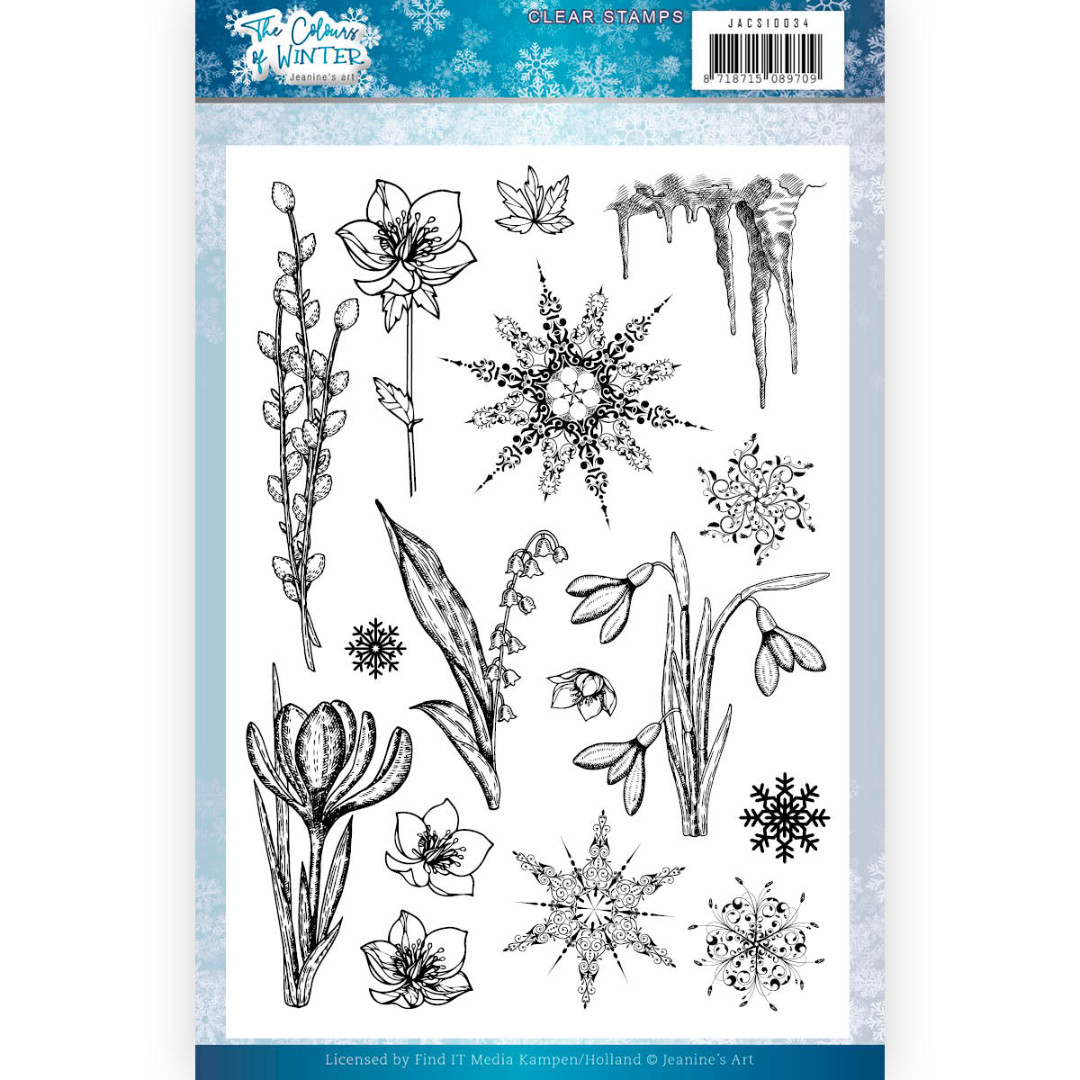 Clear Stamps The Colours of Winter by Jeanine's Art Clear Stamps The Colours of Winter by Jeanine's Art