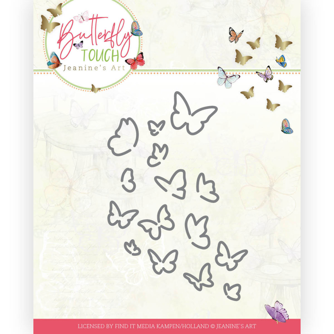 Dies - Jeanine's Art - Butterfly Touch - Bunch of Butterflies Dies - Jeanine's Art - Butterfly Touch - Bunch of Butterflies