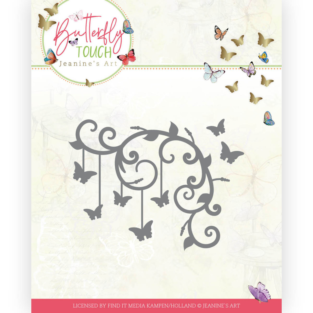 Dies - Jeanine's Art - Butterfly Touch - Butterfly Corner Dies - Jeanine's Art - Butterfly Touch - Butterfly Corner