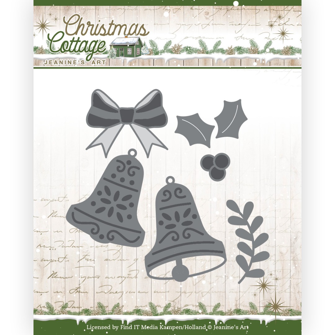 Dies - Jeanine's Art - Christmas Cottage - Christmas Bells Dies - Jeanine's Art - Christmas Cottage - Christmas Bells