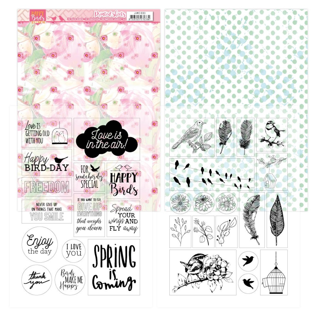 Mica Sheets van Jeanine's Art