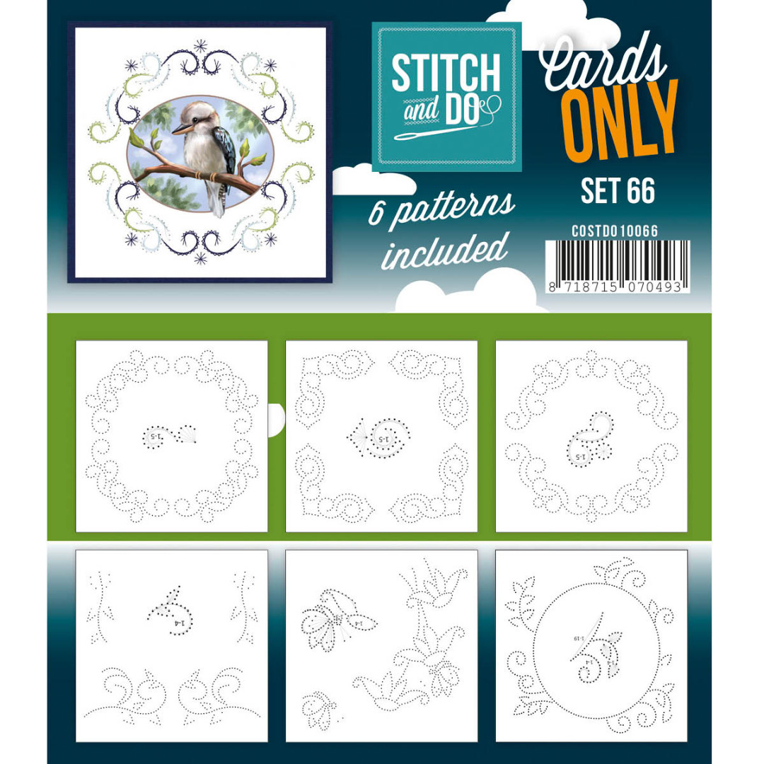 Nr. 66 4K Cards Only Stitch and Do