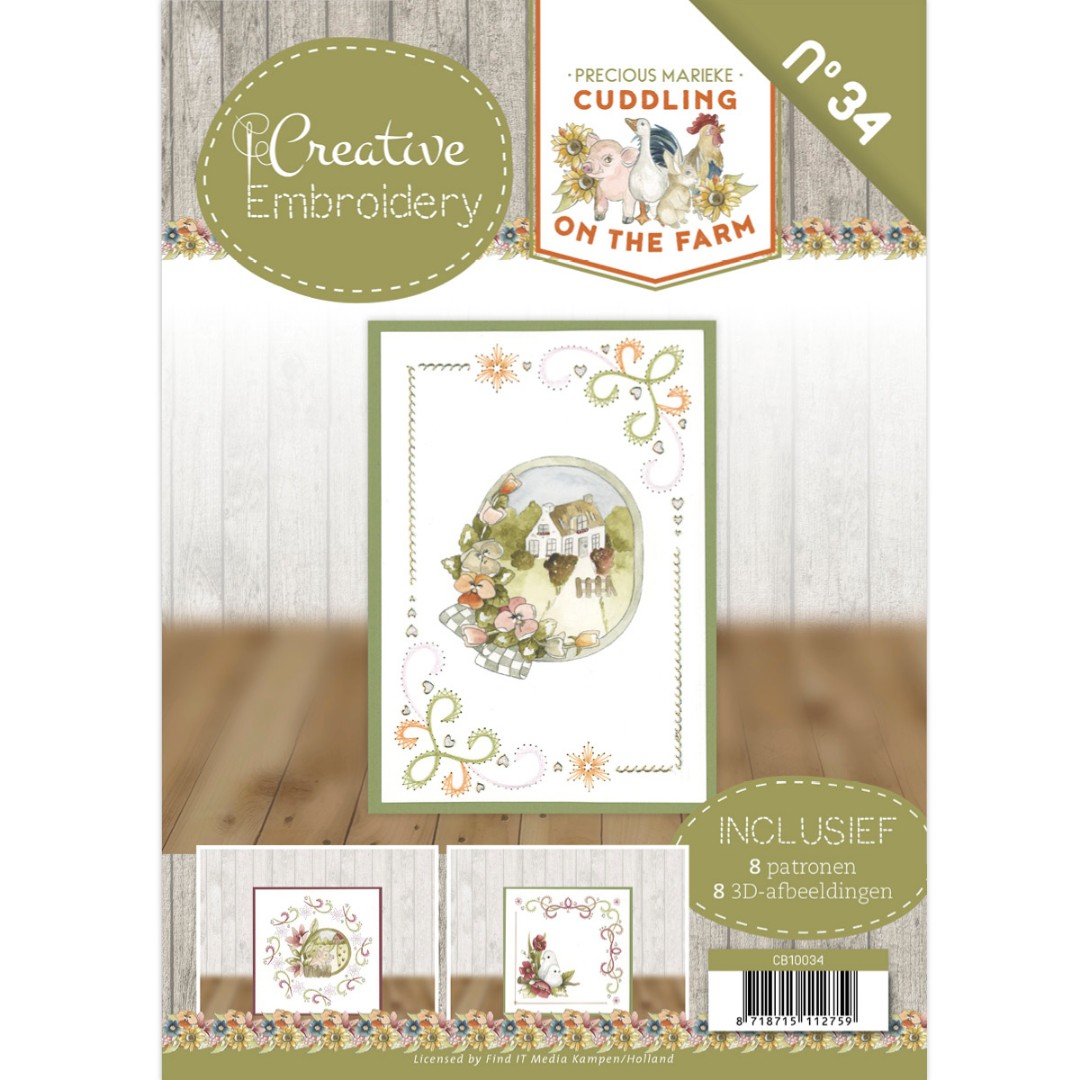Creative Embroidery 34 - Precious Marieke - Cuddling on the Farm