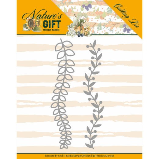 Bladeren rand Dies Nature's Gift van Precious Marieke Bladeren rand Dies Nature's Gift van Precious Marieke