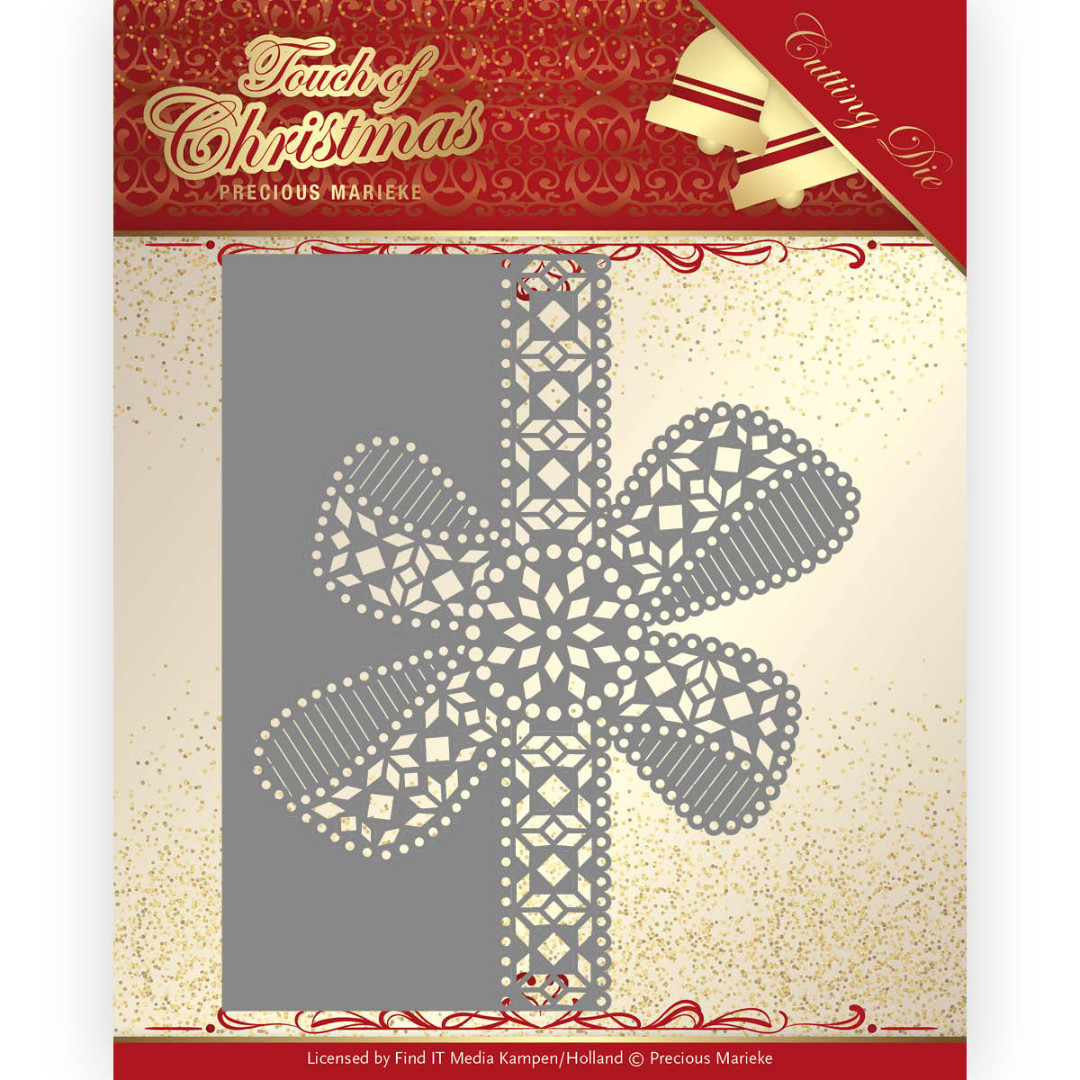 Dies - Precious Marieke - Touch of Christmas - Christmas Bow Border Dies - Precious Marieke - Touch of Christmas - Christmas Bow Border