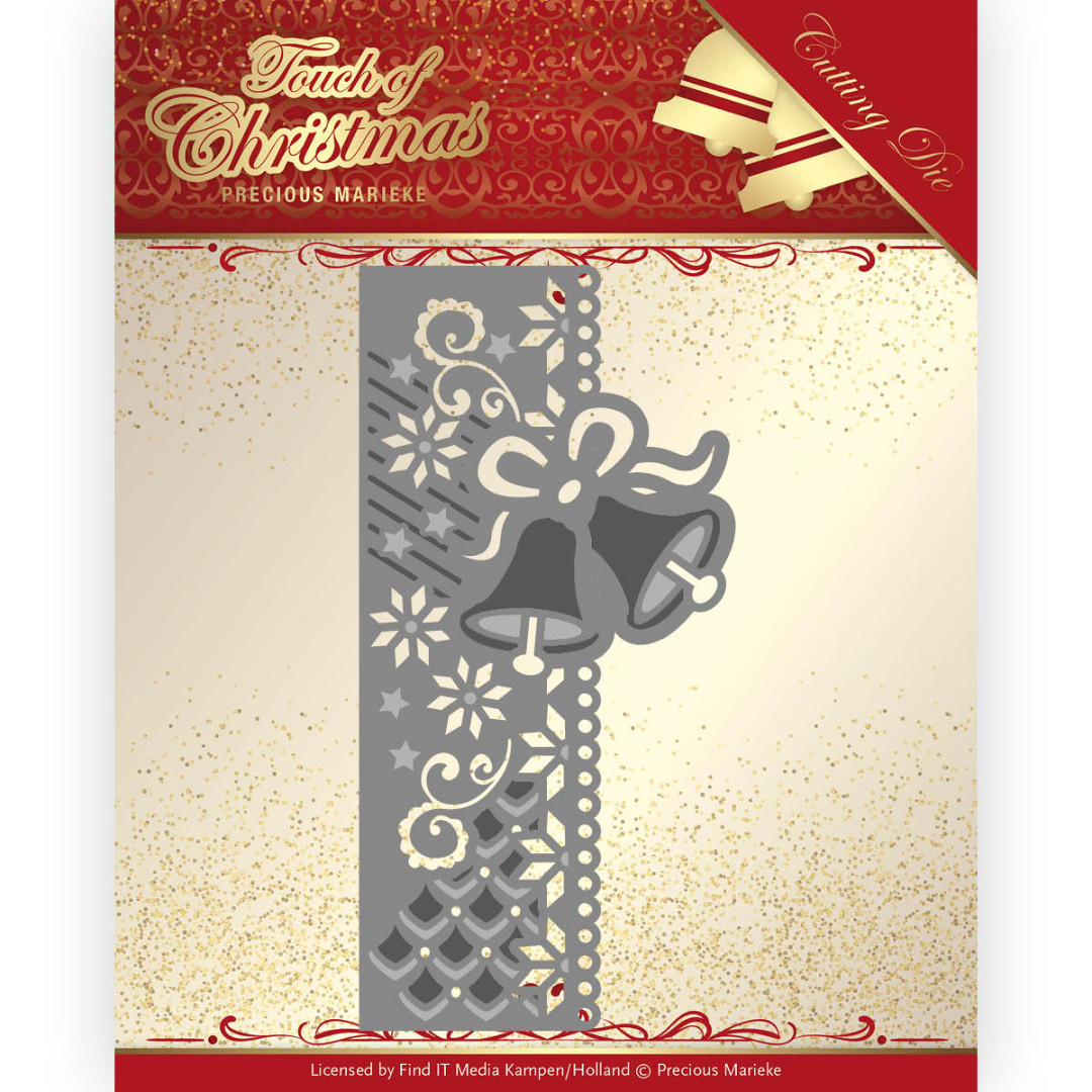 Dies - Precious Marieke - Touch of Christmas - Christmas Bells Border Dies - Precious Marieke - Touch of Christmas - Christmas Bells Border