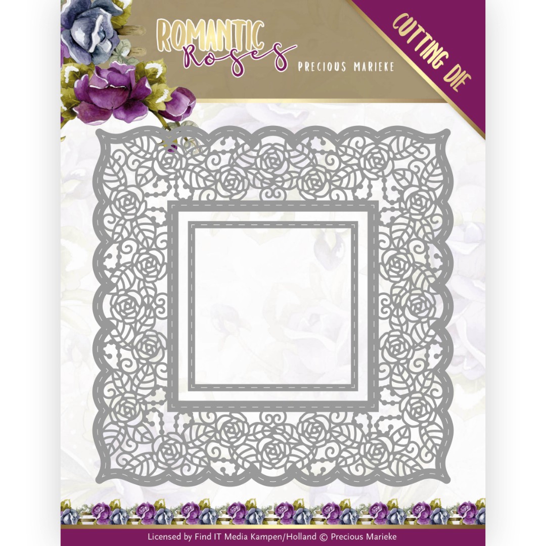 Dies - Precious Marieke - Romantic Roses - Rose Frame Dies - Precious Marieke - Romantic Roses - Rose Frame