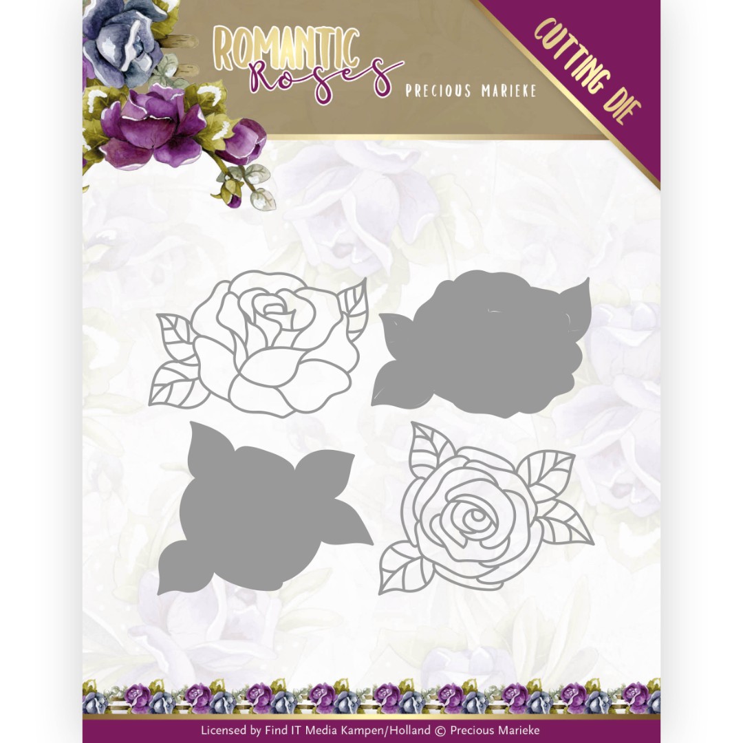 All Kind of Roses - Romantic Roses Cutting Die by Precious Marieke All Kind of Roses - Romantic Roses Cutting Die by Precious Marieke