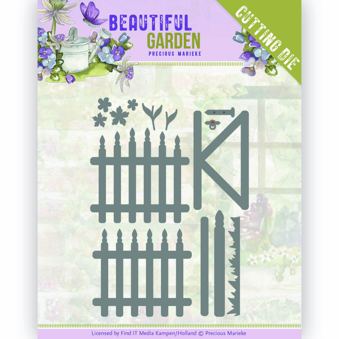 Fences - Beautiful Garden Cutting Die by Precious Marieke Fences - Beautiful Garden Cutting Die by Precious Marieke