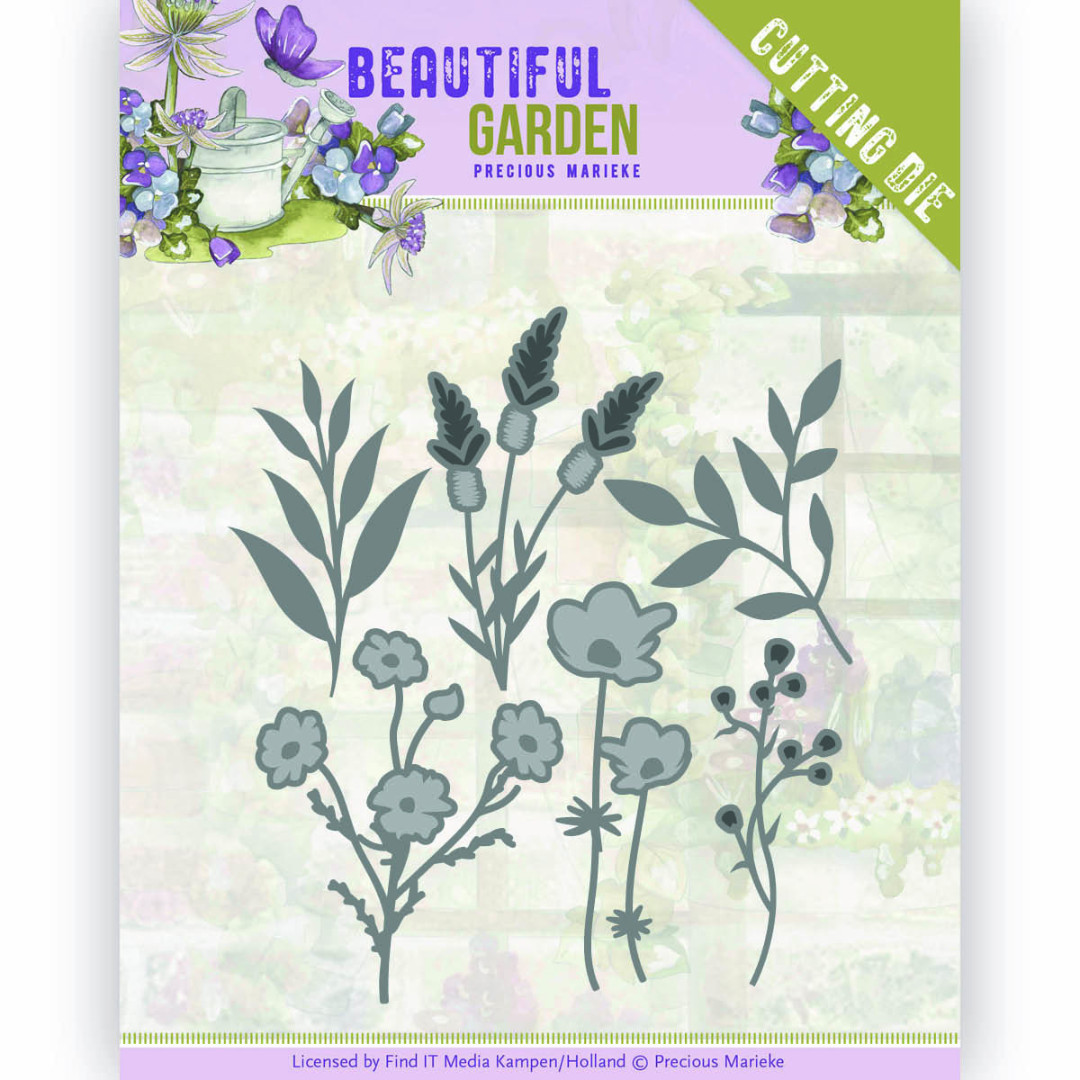 Flower Bouquet - Beautiful Garden Cutting Die by Precious Marieke Flower Bouquet - Beautiful Garden Cutting Die by Precious Marieke