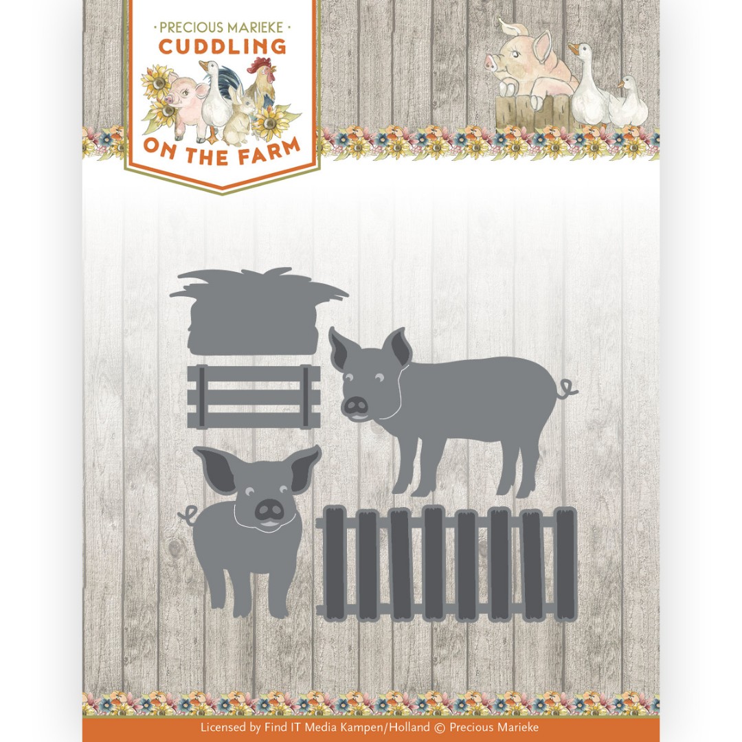 Dies - Precious Marieke - Cuddling on the Farm - Piglets