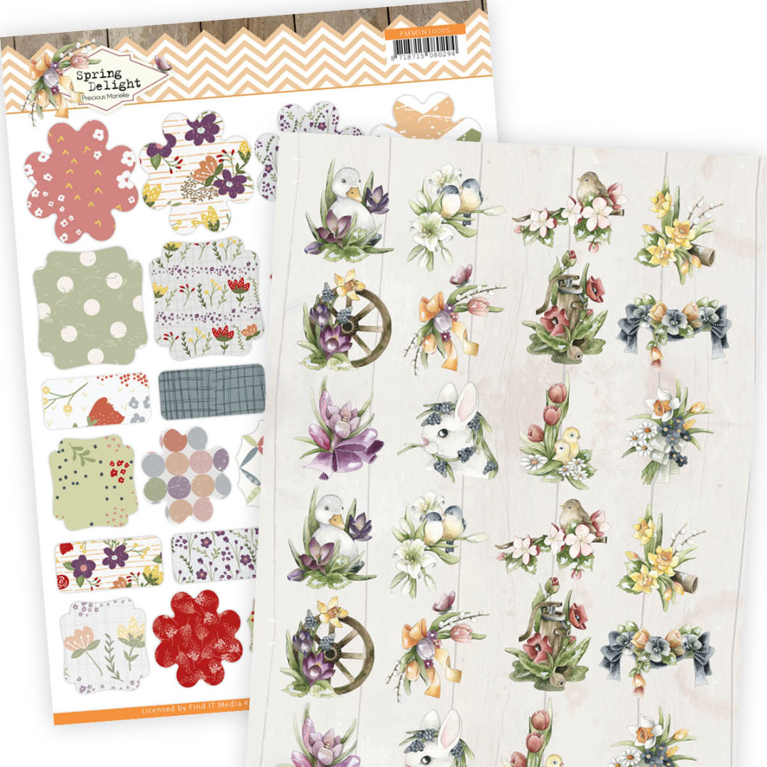 Spring Delight Mini's and Labels by Precious Marieke Spring Delight Mini's and Labels by Precious Marieke