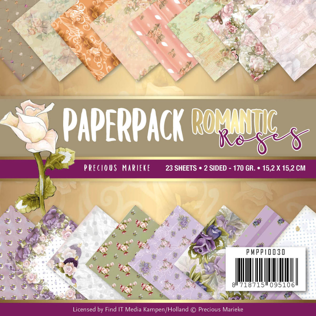Paperpack Romantic Roses by Precious Marieke Paperpack Romantic Roses by Precious Marieke