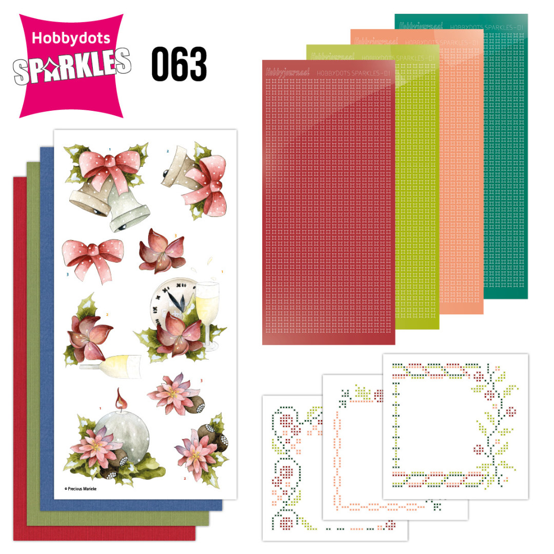 Sparkles Set 63 - Precious Marieke - Christmas Bells Sparkles Set 63 - Precious Marieke - Christmas Bells