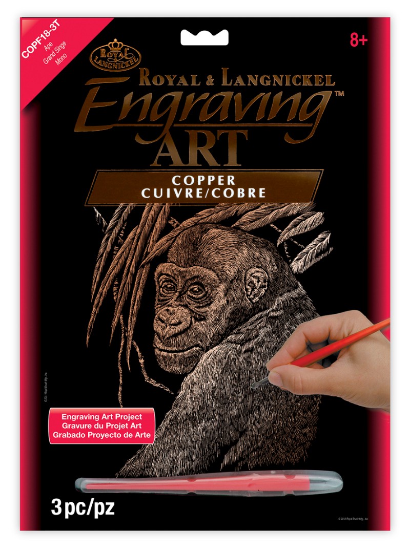 APE Copper Engraving Art APE Copper Engraving Art